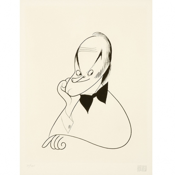 Photo Coverage: Al Hirschfeld Drawings Up for Auction & More for 108th Late Birthday 