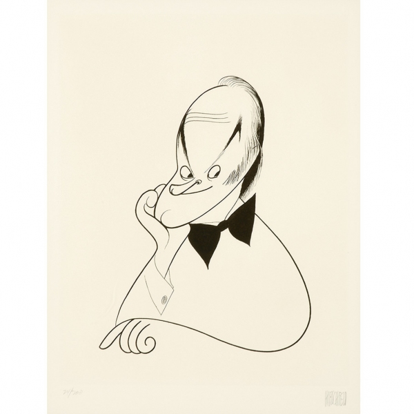 Photo Coverage: Al Hirschfeld Drawings Up for Auction & More for 108th Late Birthday Image