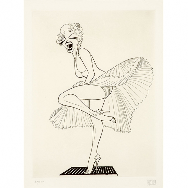 Photo Coverage: Al Hirschfeld Drawings Up for Auction & More for 108th Late Birthday Image