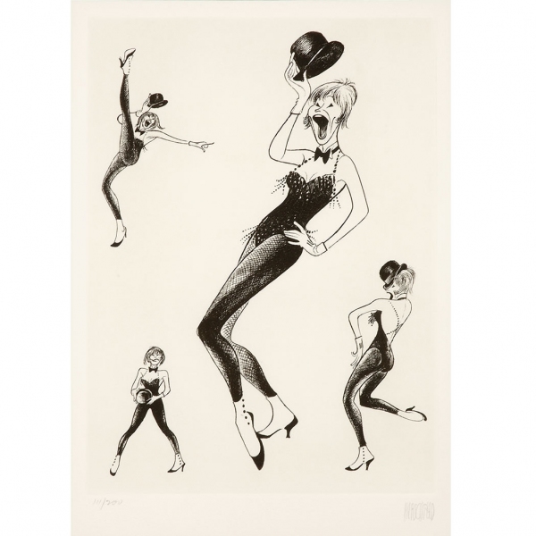 Photo Coverage: Al Hirschfeld Drawings Up for Auction & More for 108th Late Birthday Image