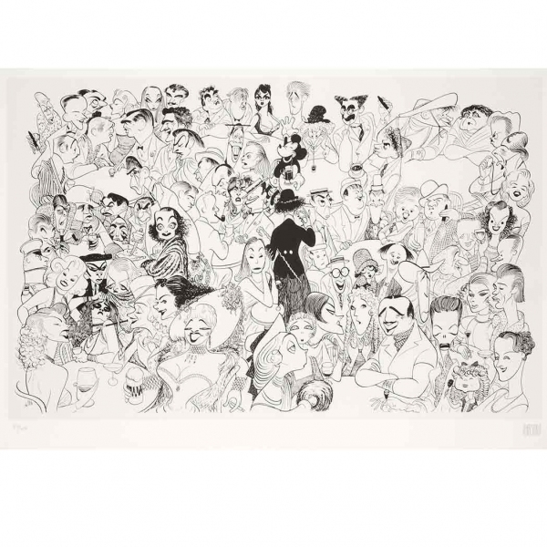 Photo Coverage: Al Hirschfeld Drawings Up for Auction & More for 108th Late Birthday Image