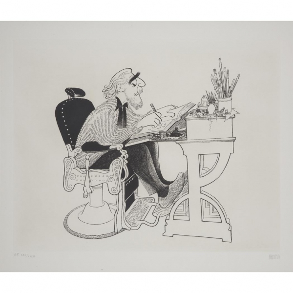 Photo Coverage: Al Hirschfeld Drawings Up for Auction & More for 108th Late Birthday Image