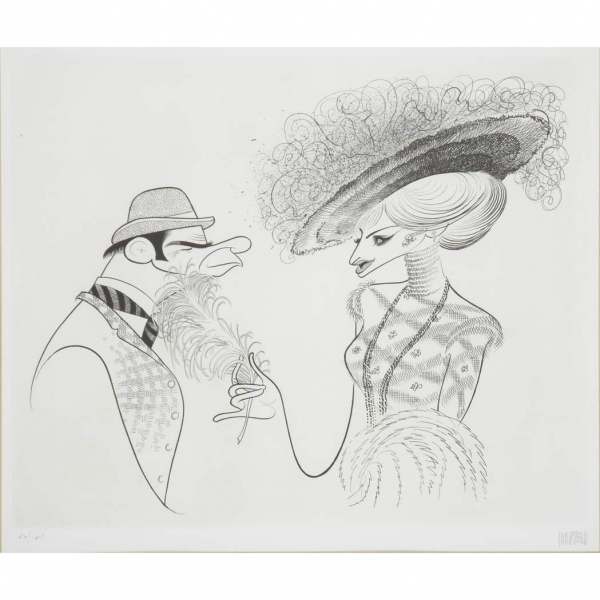 Photo Coverage: Al Hirschfeld Drawings Up for Auction & More for 108th Late Birthday Image