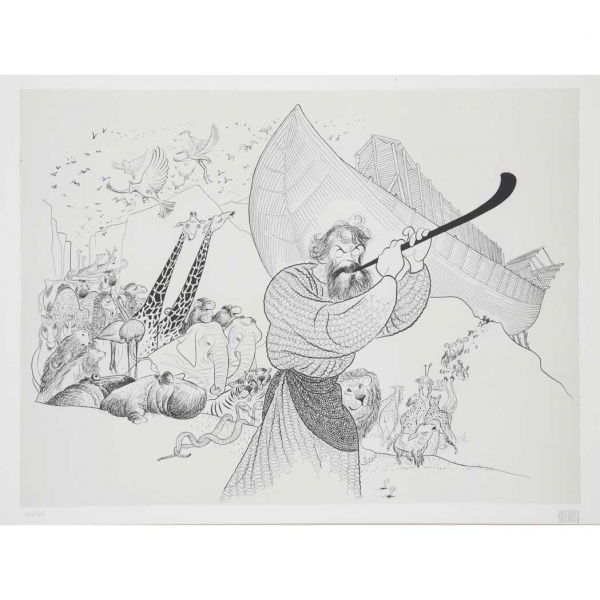 Photo Coverage: Al Hirschfeld Drawings Up for Auction & More for 108th Late Birthday Image