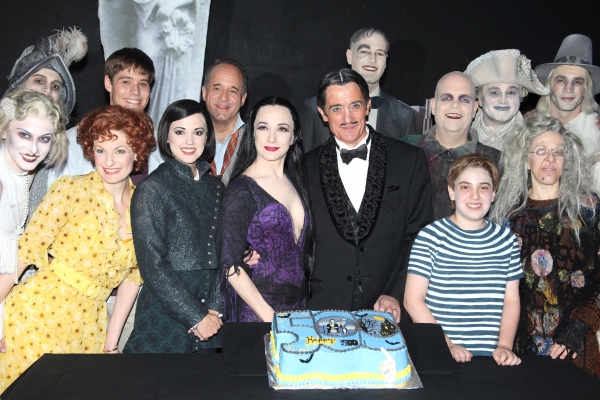 Jesse Swenson, Becca Ayers, Rachel Potter, Adam Grupper, Bebe Neuwirth, Roger Rees, B Photo