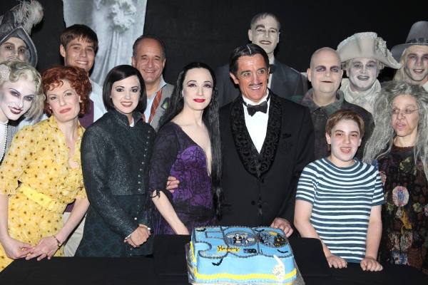 Jesse Swenson, Becca Ayers, Rachel Potter, Adam Grupper, Bebe Neuwirth, Roger Rees, B Photo