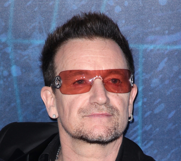 Bono attending the Opening Night Performance of 'Spider-Man Turn Off The Dark' at the Photo
