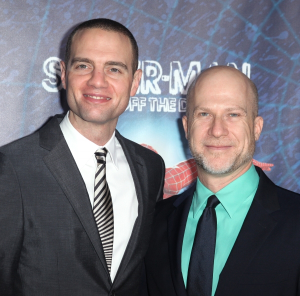 Jordan Roth and Richie Jackson  attending the Opening Night Performance of 'Spider-Ma Photo