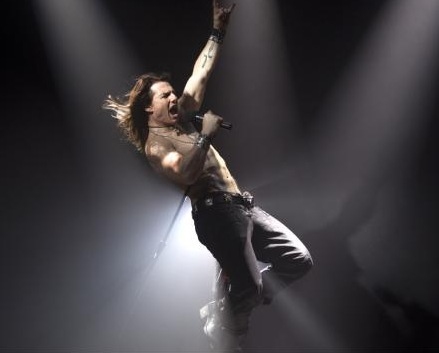 Tom Crusie as Stacey Jaxx in Rock of Ages Photo