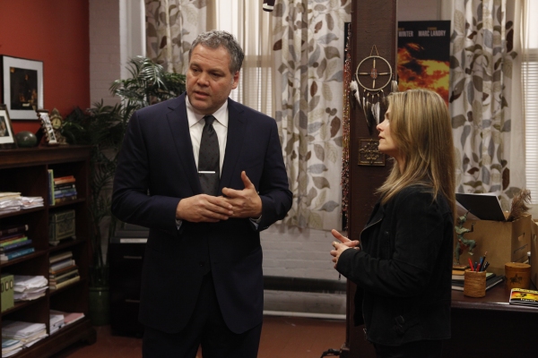 LAW & ORDER: CRIMINAL INTENT -- "Icarus" -- Pictured: (l-r) Vincent D'Onofrio as Dete Photo