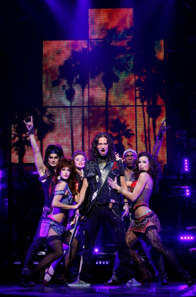 The cast of ROCK OF AGES Photo