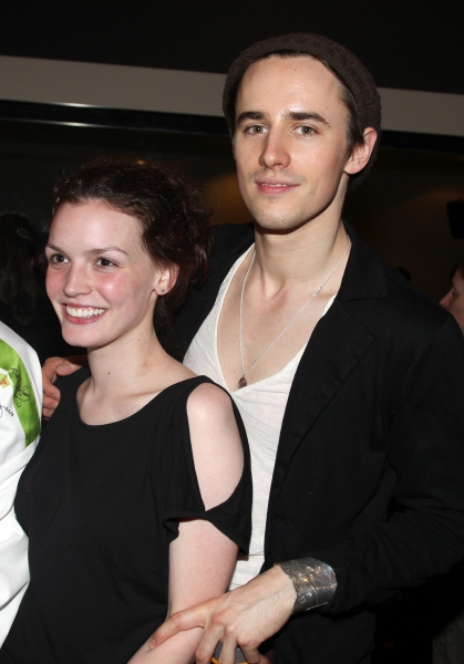 Jennifer Damiano & Reeve Carney during the 'Spider-Man Turn Off The Dark' Opening Nig Photo