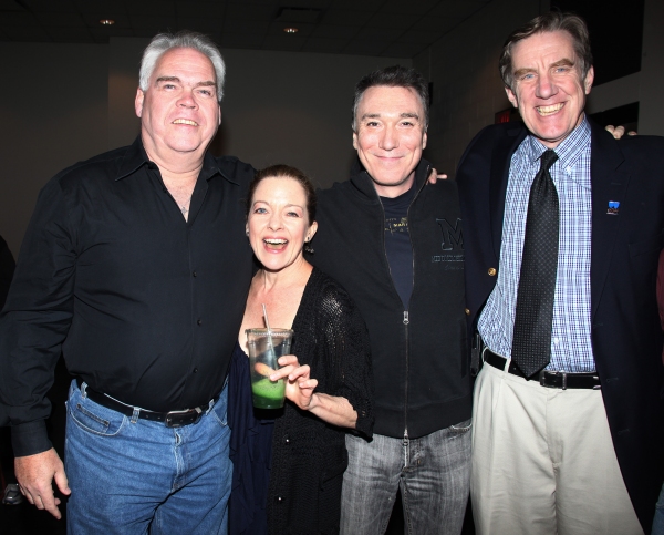 Michael Mulheren, Isabel Keating, Patrick Page & Nick Wyman during the 'Spider-Man Tu Photo