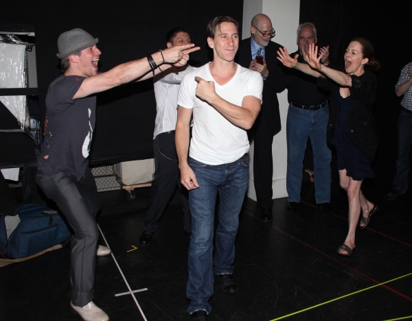 Christopher W. Tierney & Joshua Tobak & Isabel Keating during the 'Spider-Man Turn Of Photo