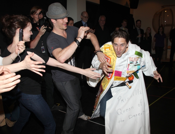 Jennifer Damiano, Christopher W. Tierney & Luther Creek  during the 'Spider-Man Turn  Photo