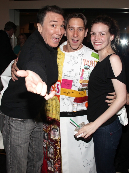 Patrick Page, Luther Creek, Jennifer Damiano during the 'Spider-Man Turn Off The Dark Photo