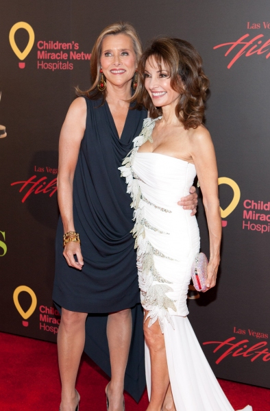 Meredith Vieira & Susan Lucci pictured at The 38th Daytime Emmy Awards at The Las veg Photo