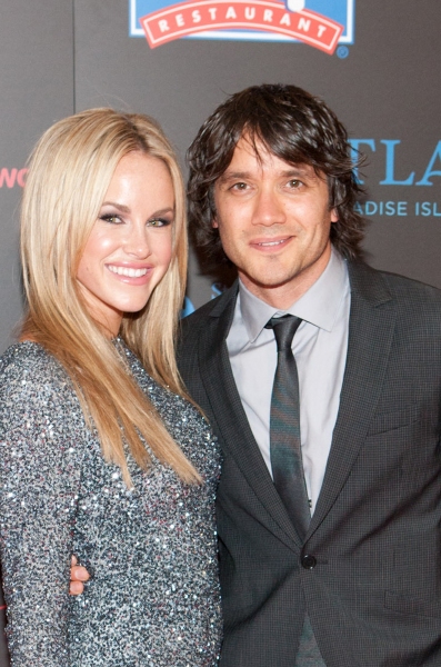 Dominic Zamprogna and Julie Berman pictured at The 38th Daytime Emmy Awards at The La Photo