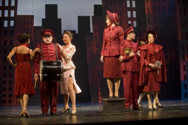 Morgan James and the cast of GUYS AND DOLLS Photo