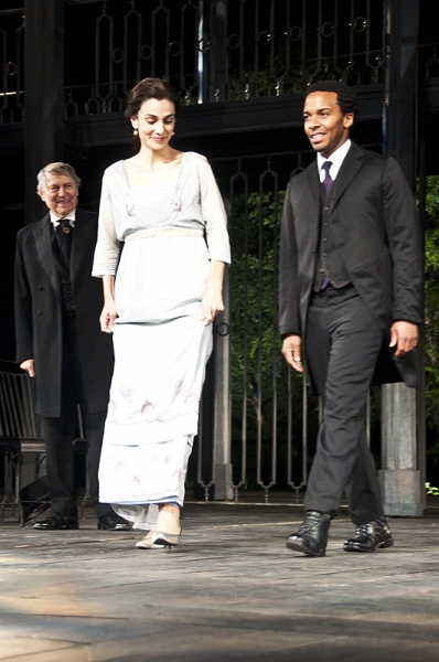 John Cullum, Annie Parisse & Andre Holland Photo