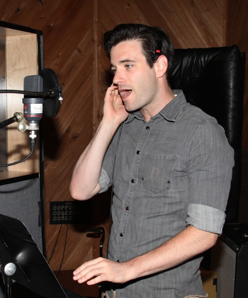 Colin Donnell during the Ghostlight Records Original Cast Recording of The Roundabout Photo