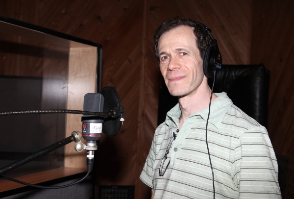Adam Godley during the Ghostlight Records Original Cast Recording of The Roundabout T Photo