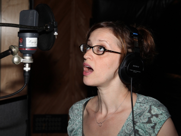 Jessica Stone during the Ghostlight Records Original Cast Recording of The Roundabout Photo