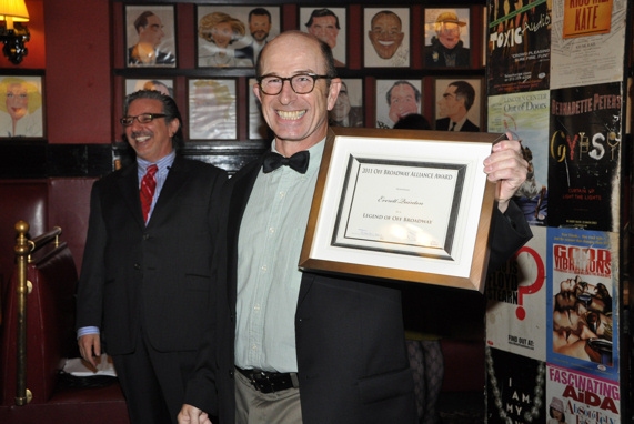 Everett Quinton  receives his Legend Of Off Broadway Award Photo