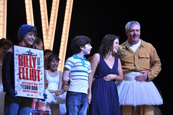 Photo Coverage: BILLY ELLIOT Welcomes 1.5 Millionth Audience Member! Image
