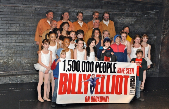 Photo Coverage: BILLY ELLIOT Welcomes 1.5 Millionth Audience Member! Image