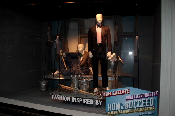 Photo Coverage: Daniel Radcliffe, John Larroquette & Rose Hemingway Unveil HOW TO SUCCEED Window Display at Lord & Taylor - Complete Coverage! Image