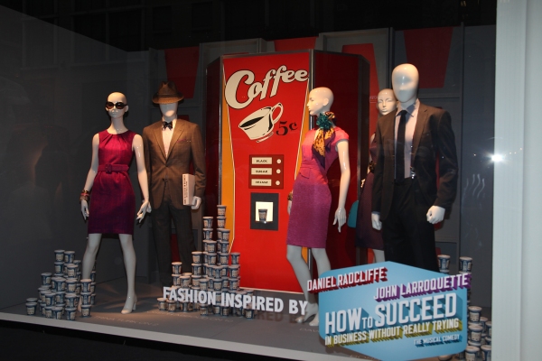Photo Coverage: Daniel Radcliffe, John Larroquette & Rose Hemingway Unveil HOW TO SUCCEED Window Display at Lord & Taylor - Complete Coverage! Image