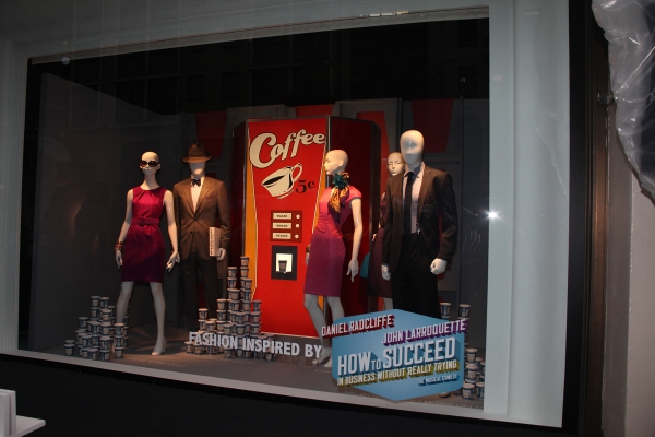Photo Coverage: Daniel Radcliffe, John Larroquette & Rose Hemingway Unveil HOW TO SUCCEED Window Display at Lord & Taylor - Complete Coverage! Image