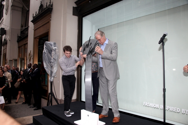 Photo Coverage: Daniel Radcliffe, John Larroquette & Rose Hemingway Unveil HOW TO SUCCEED Window Display at Lord & Taylor - Complete Coverage! Image
