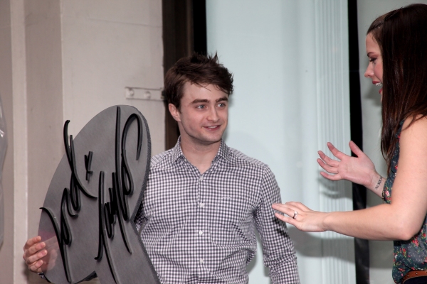 Photo Coverage: Daniel Radcliffe, John Larroquette & Rose Hemingway Unveil HOW TO SUCCEED Window Display at Lord & Taylor - Complete Coverage! Image