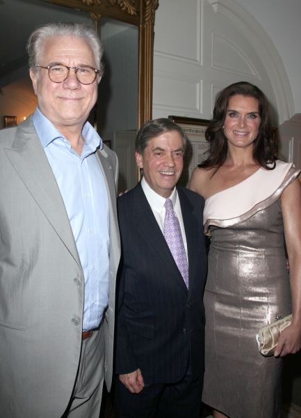 John Larroquette, Michael Presser & Brooke Shields attending the Inside Broadway  201 Photo