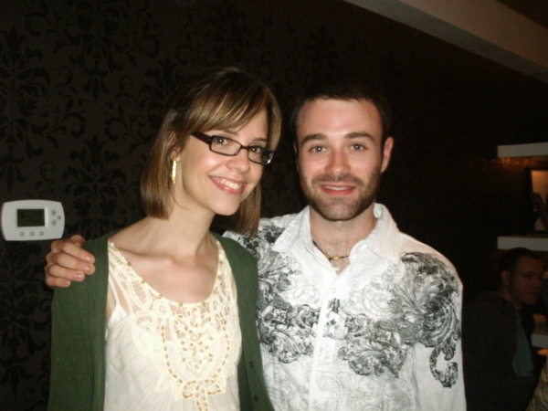 Rebecca Cox, left, and Dan Wilson Photo