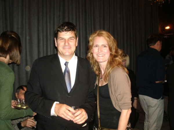 Richard Corley (Director), left, and Shelley S. Holland  Photo