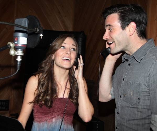 Laura Osnes & Colin Donnell. Photo Credit: Walter McBride Photo