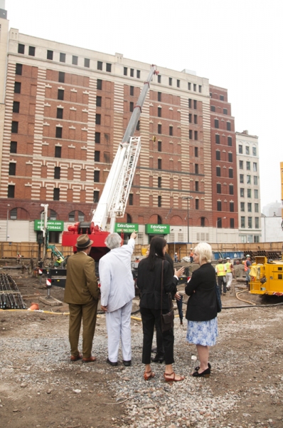 Photo Coverage: Groundbreaking for Theatre for a New Audience's New Classical Theatre in Brooklyn Image