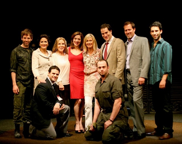 Photo Flash: Olivia Newton-John Visits MANIPULATION Image