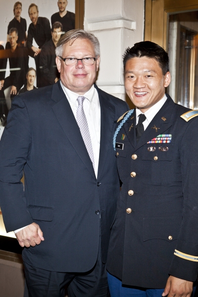 Senator Tom Duane and Lieutenant Dan Choi Photo