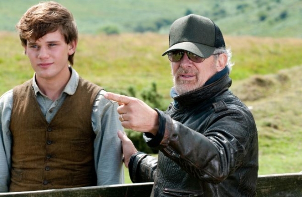 Photo Flash: Steven Spielberg in Action on WAR HORSE Set Image