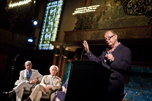 Photo Coverage: Replica of Royal Shakespeare Company's Scarlet & Gray Stage Revealed! 