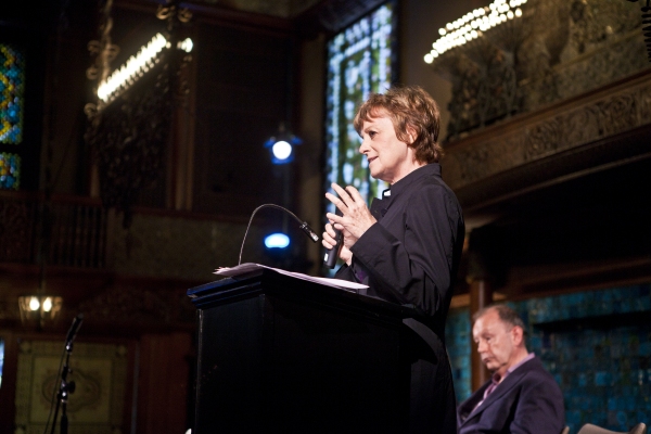 Photo Coverage: Replica of Royal Shakespeare Company's Scarlet & Gray Stage Revealed! Image