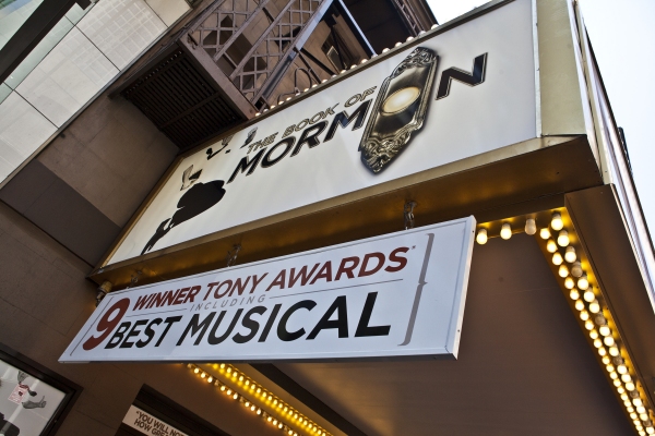Photo Coverage: Outside THE BOOK OF MORMON's Free Fan Performance! Image