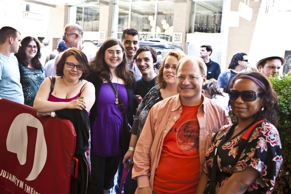Photo Coverage: Outside THE BOOK OF MORMON's Free Fan Performance! Image