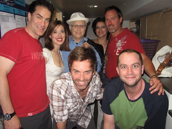 Photo Flash: Al Pacino, Norman Lear Visit Cherry Lane's MANIPULATION Image