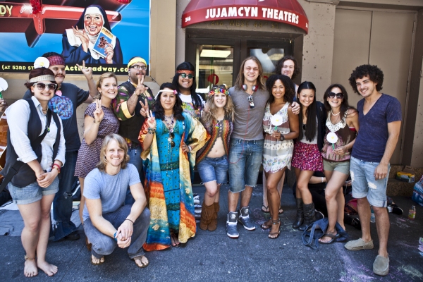 Photo Coverage: HAIR Celebrates Return to Broadway with Ticket Giveaway! Image