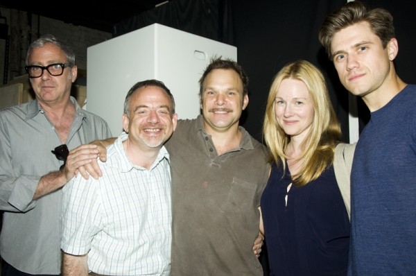 Photo Coverage: Linney, Lucci Celebrate CATCH ME IF YOU CAN's 100th Performance on Broadway! Image